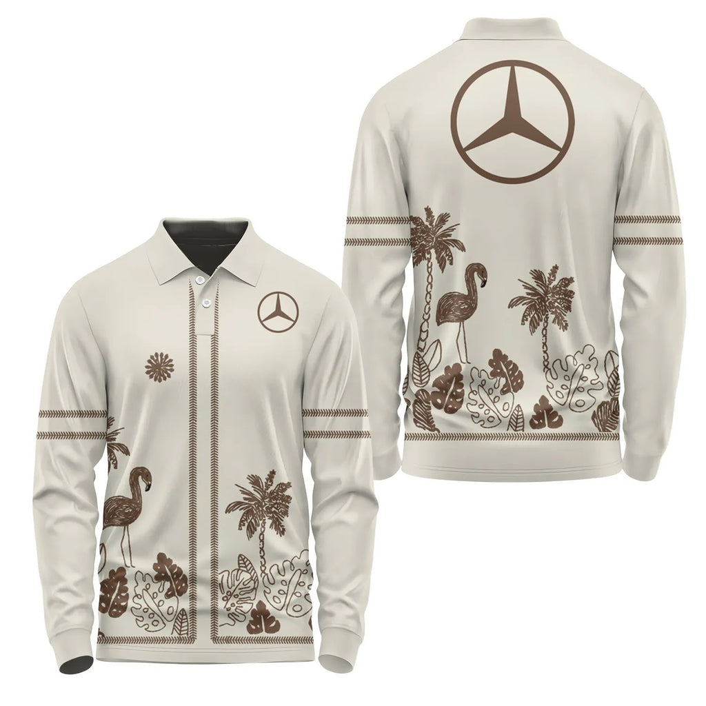 Mercedes-Benz Long Sleeve Polo SHW044