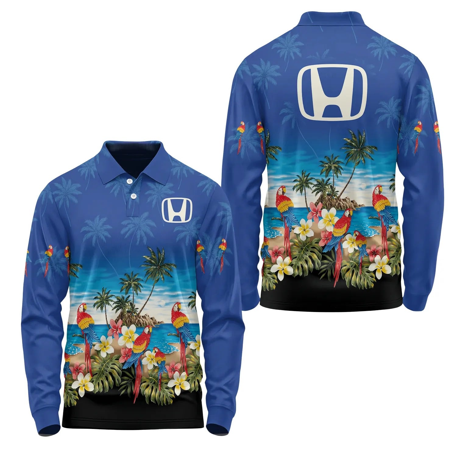 Honda Long Sleeve Polo SHW005