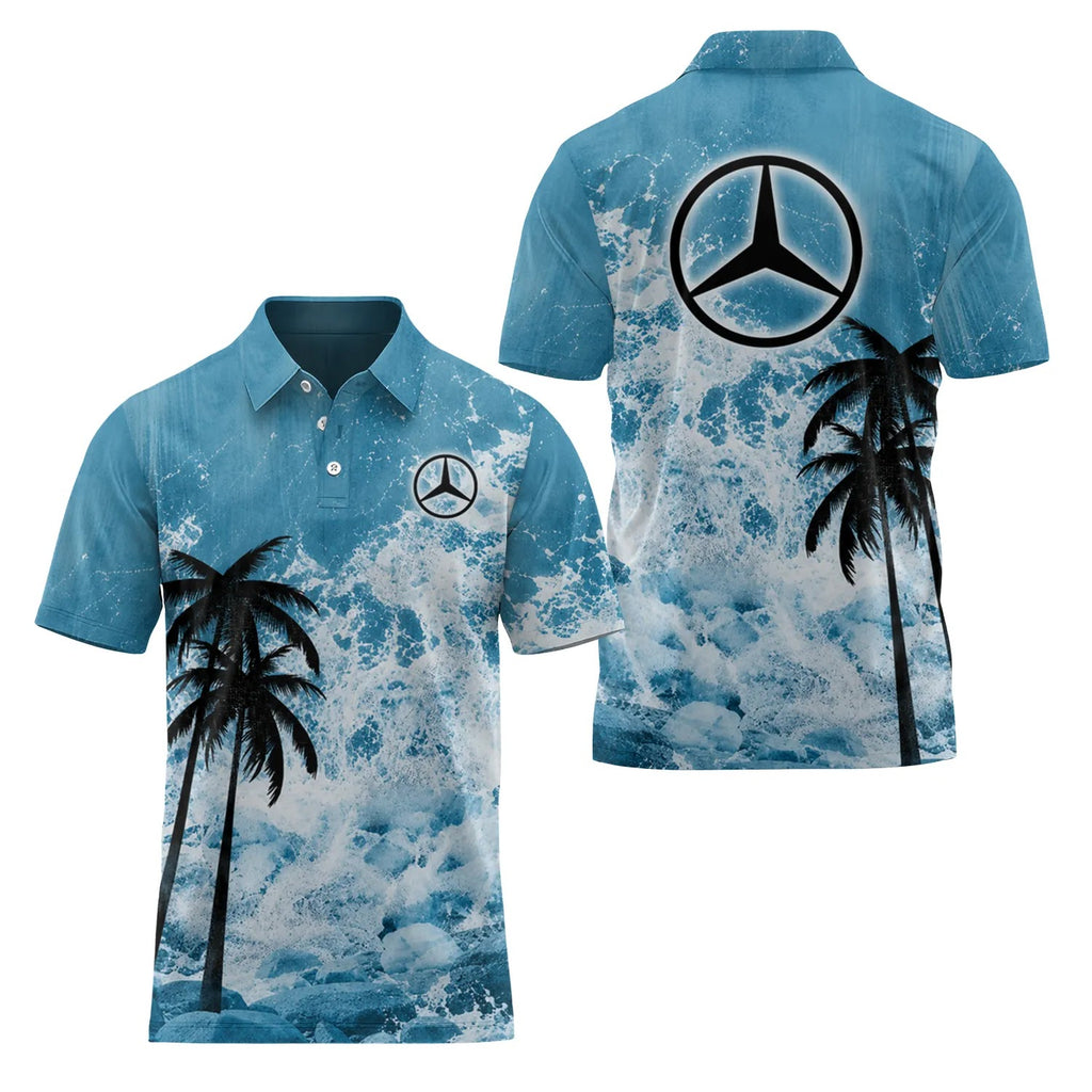 Mercedes-Benz Short Sleeve Polo SHW052