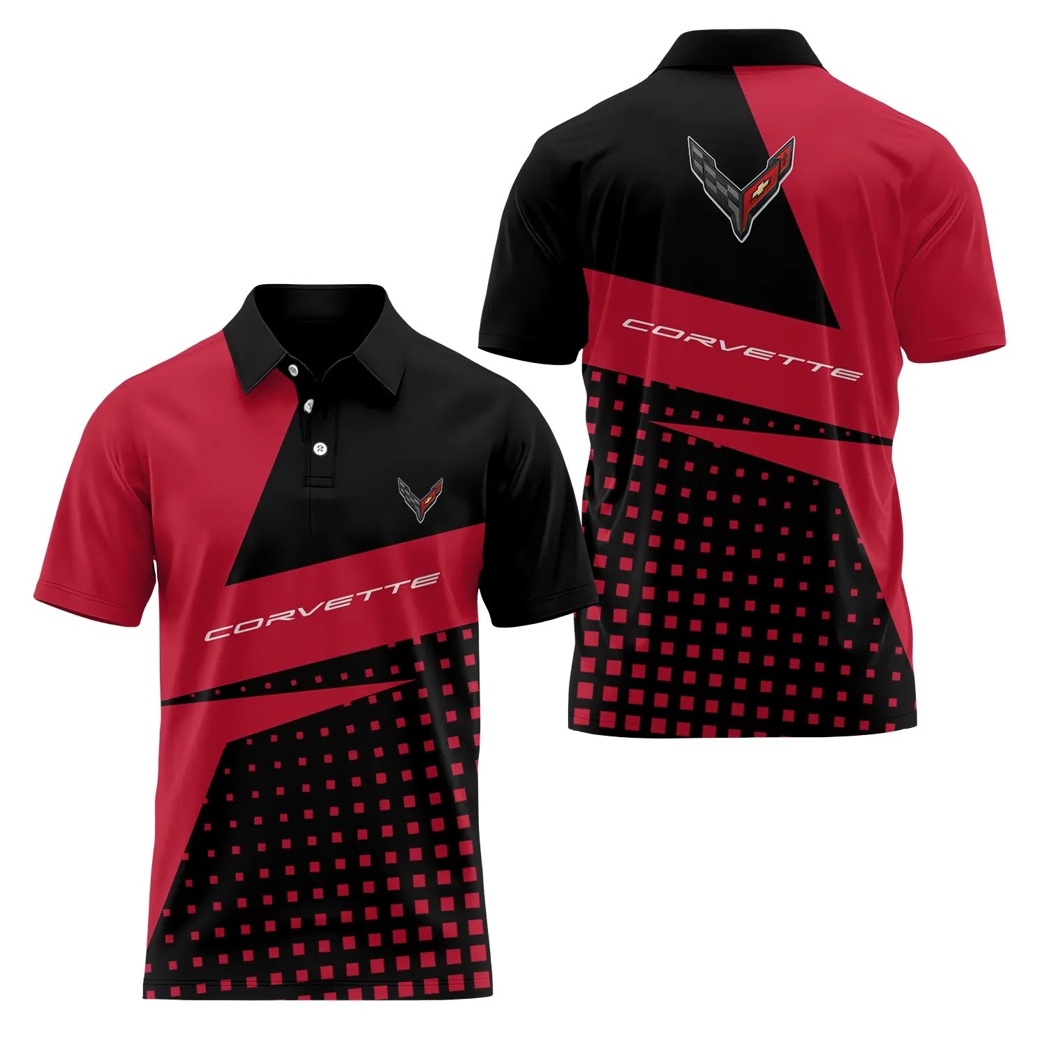 Corvette Short Sleeve Polo SC083
