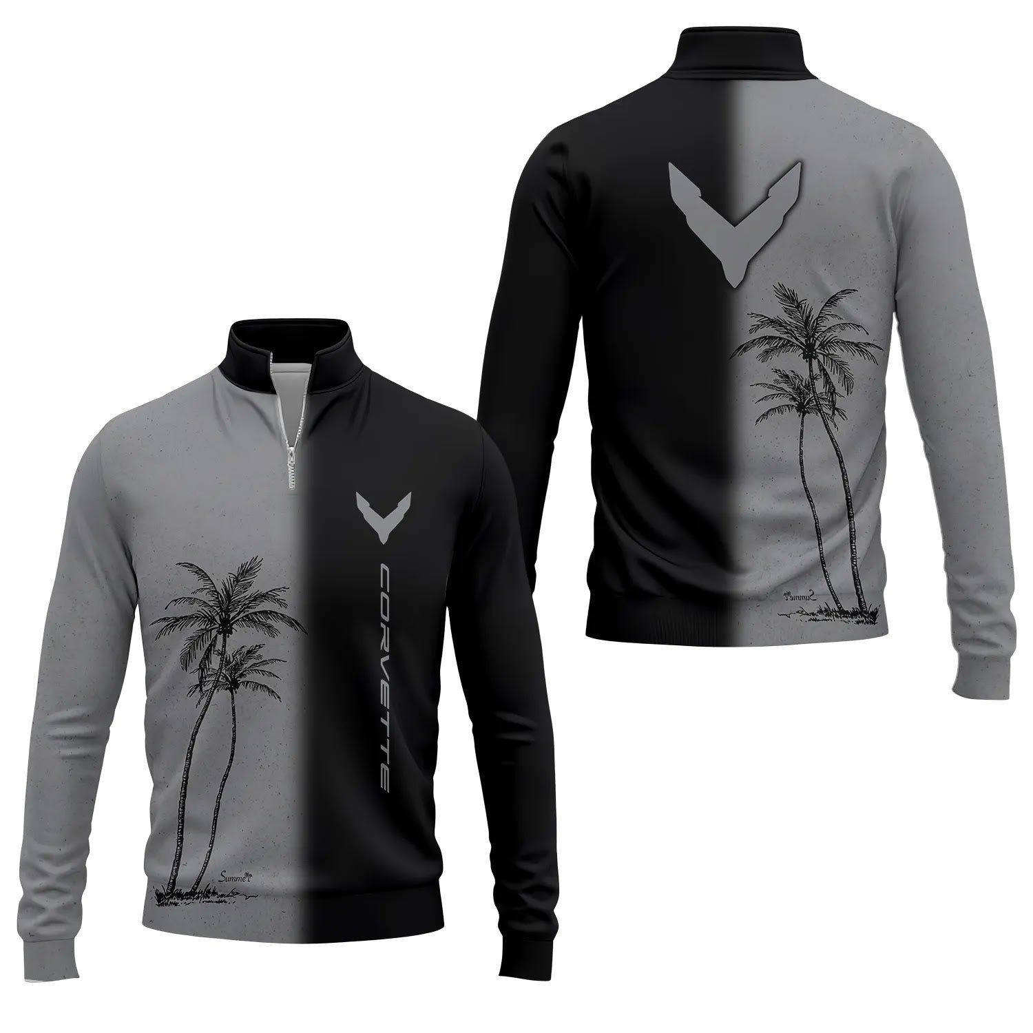 Corvette Quarter-zip Pullover SHW037