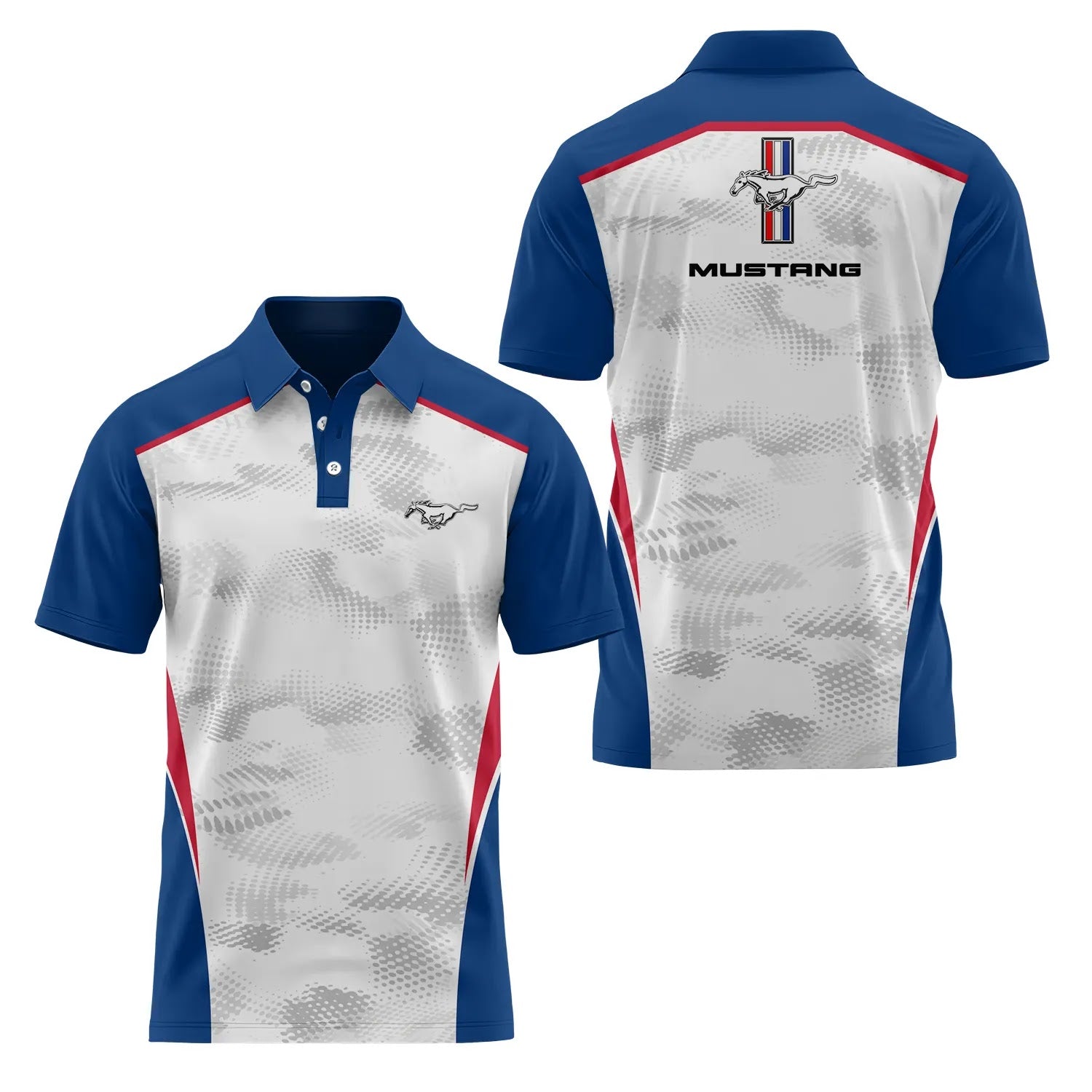 Ford Mustang Short Sleeve Polo SC081