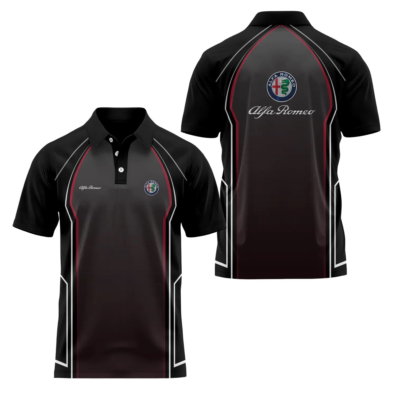 Alfa Romeo Short Sleeve Polo SC061