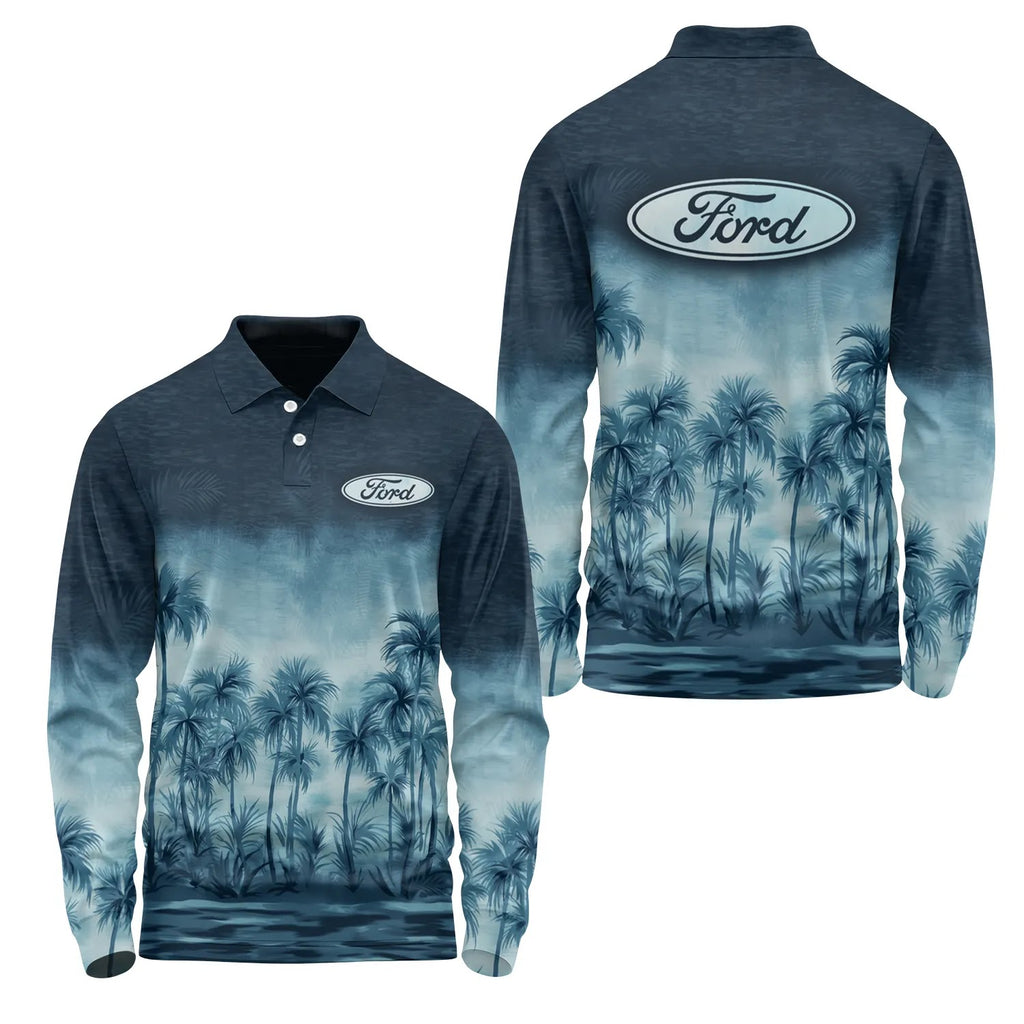 Ford Long Sleeve Polo SHW021