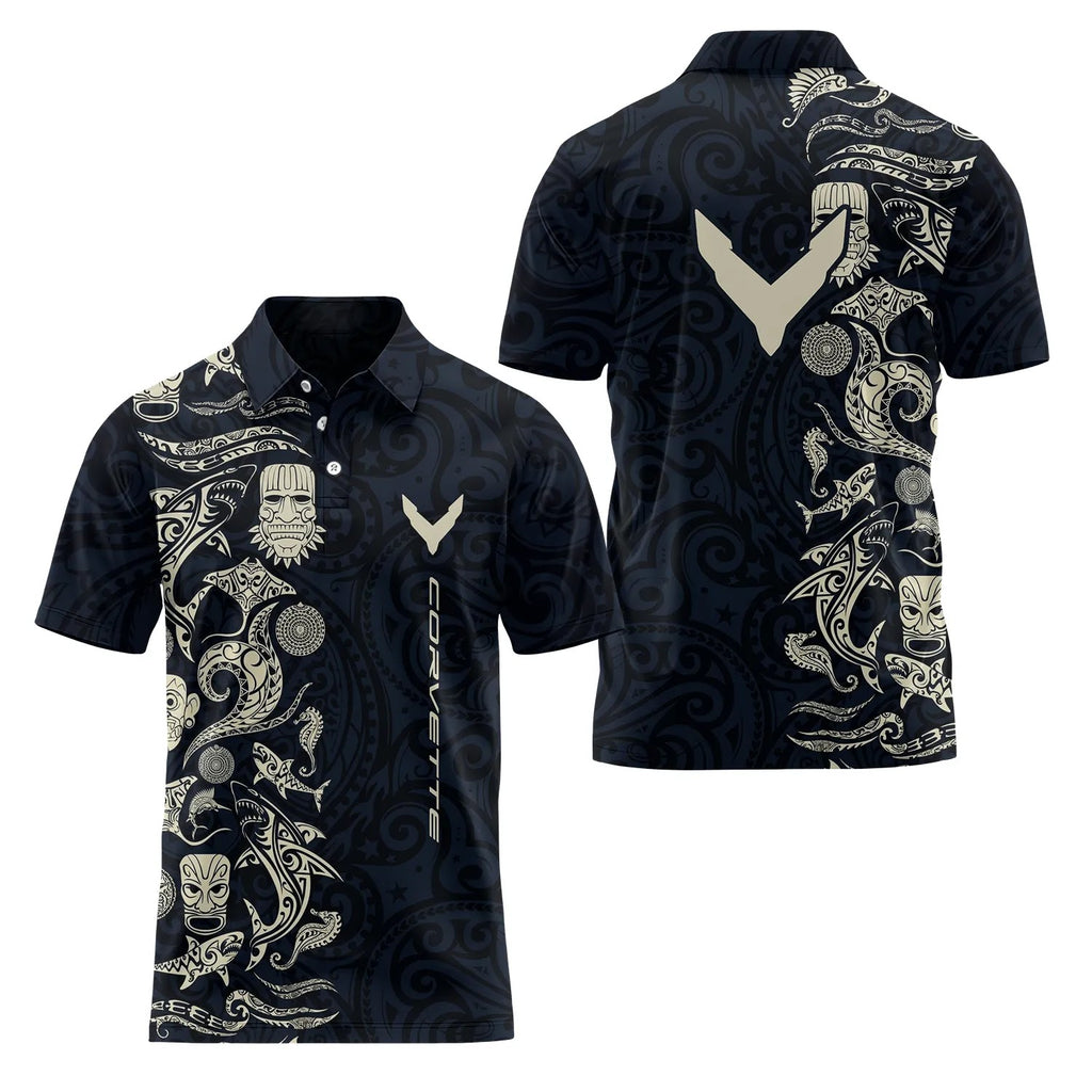 Corvette Short Sleeve Polo SHW033