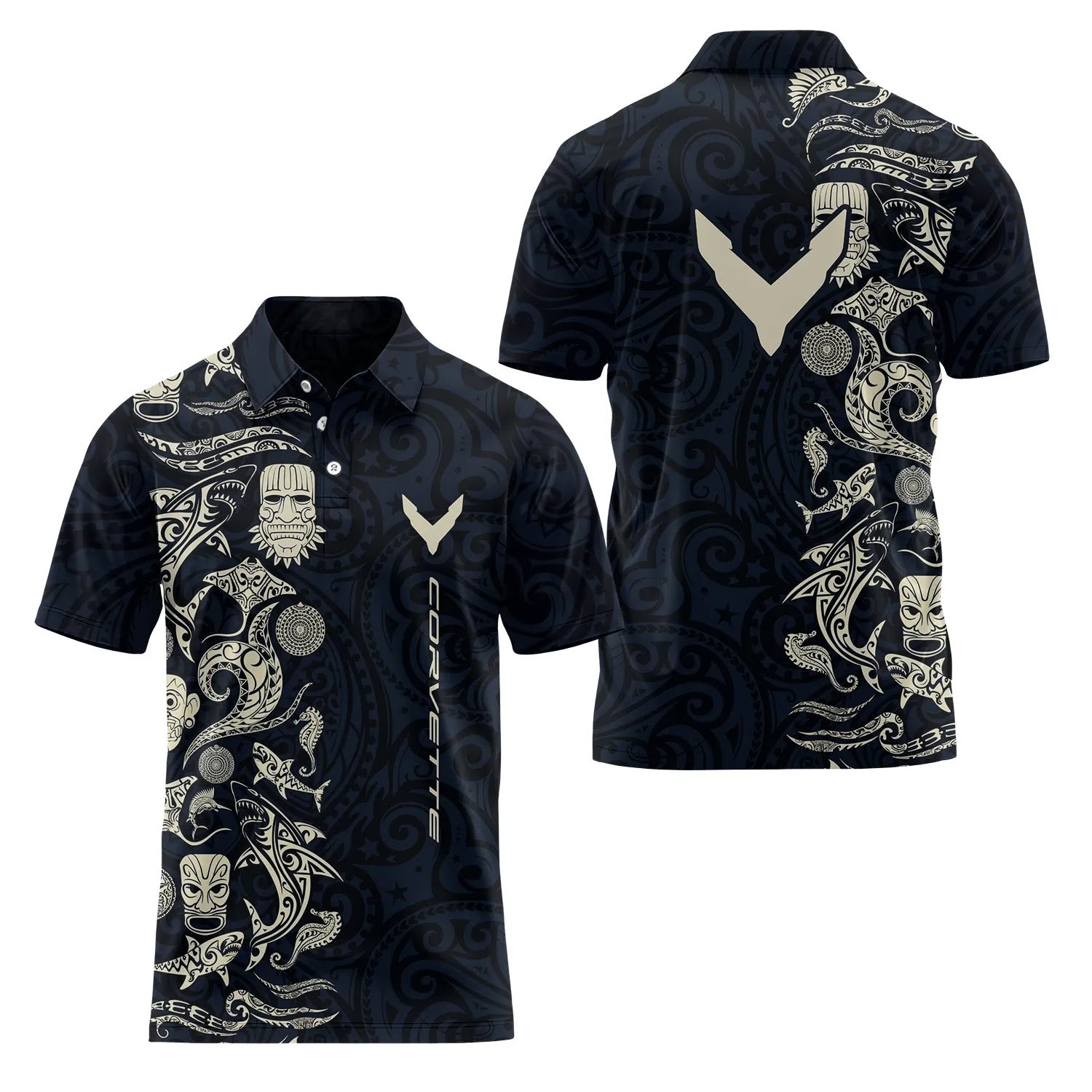 Corvette Short Sleeve Polo SHW033