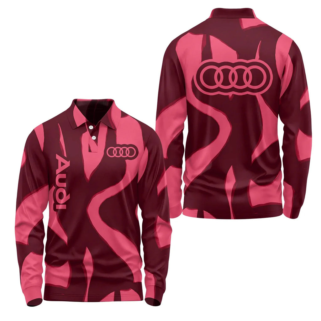 Audi Long Sleeve Polo SHW068