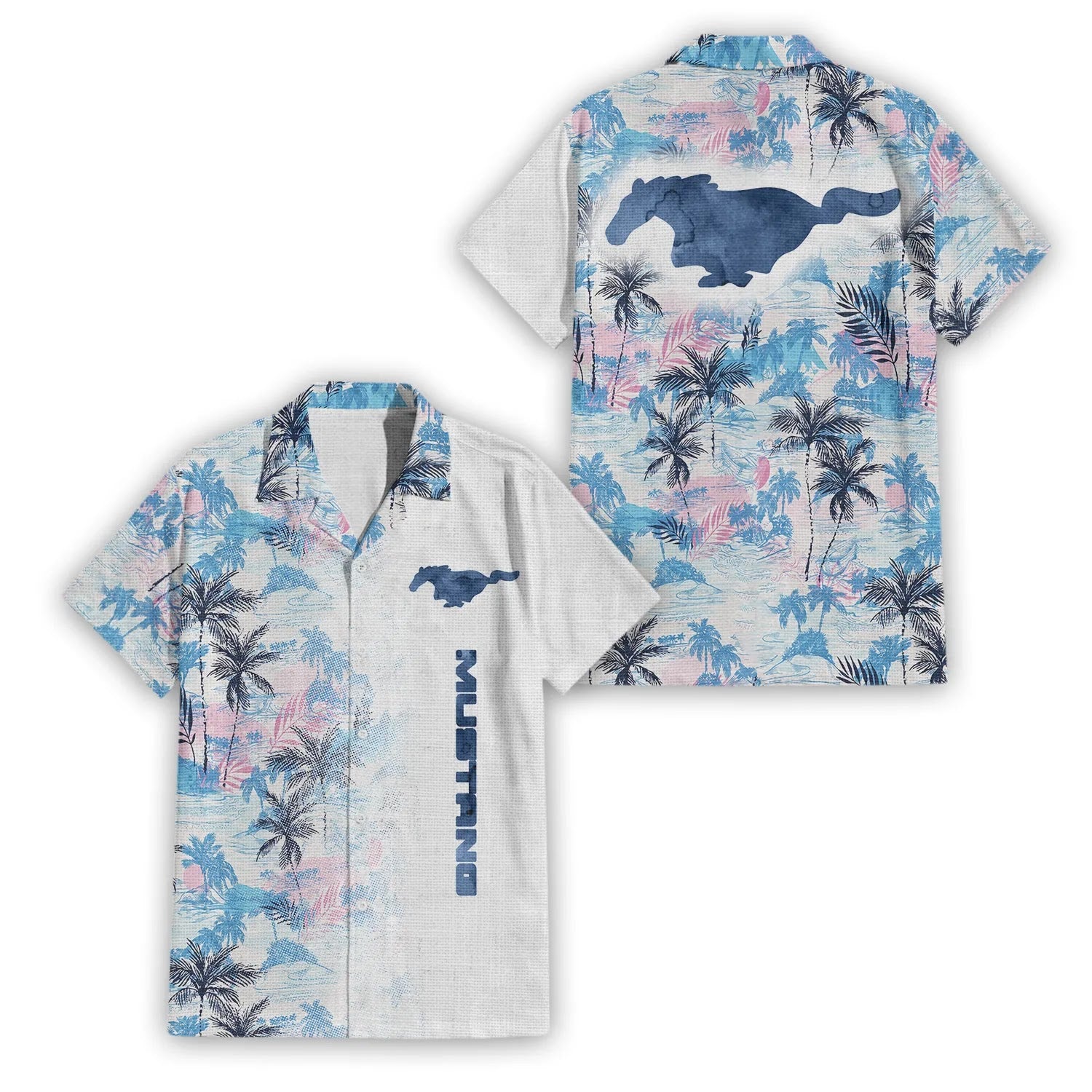 Ford Mustang Premium Hawaiian Shirt SHW029