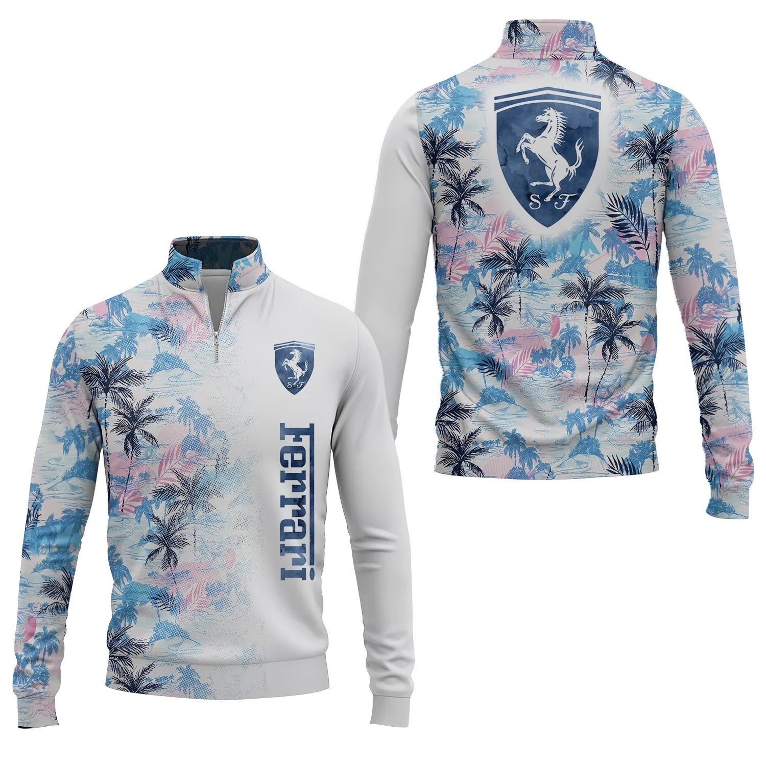 Ferrari Quarter-zip Pullover SHW029