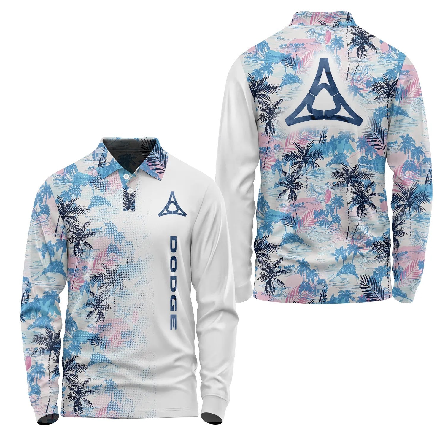 Dodge Long Sleeve Polo SHW029
