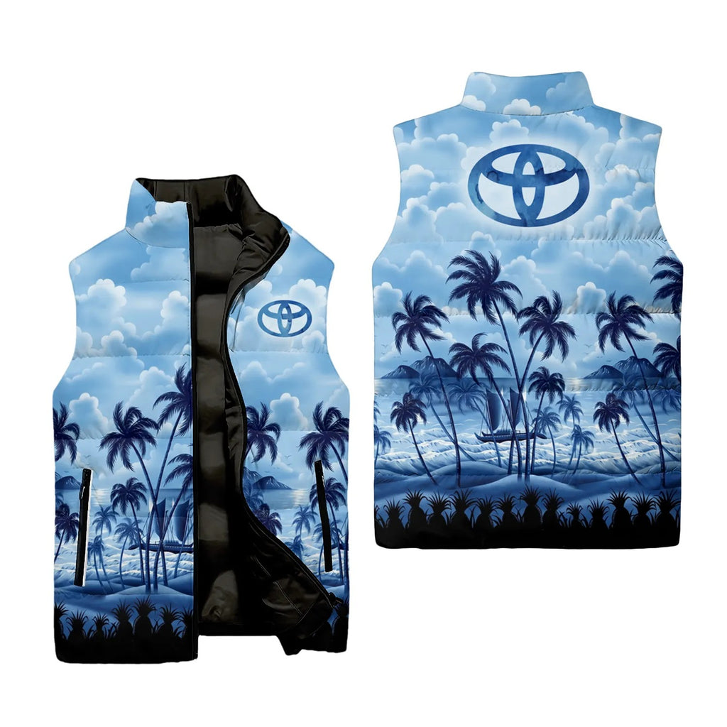 Toyota Sleeveless Puffer Jacket SHW018