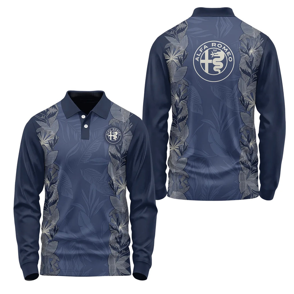 Alfa Romeo Long Sleeve Polo SHW045