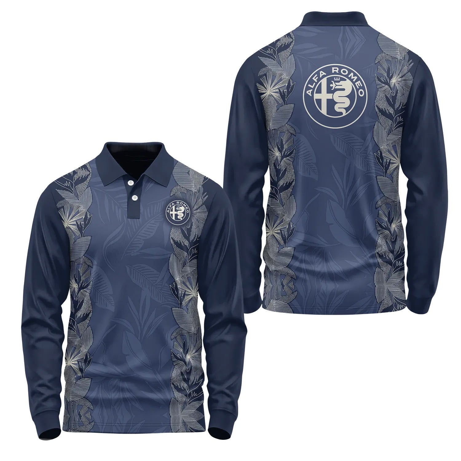 Alfa Romeo Long Sleeve Polo SHW045