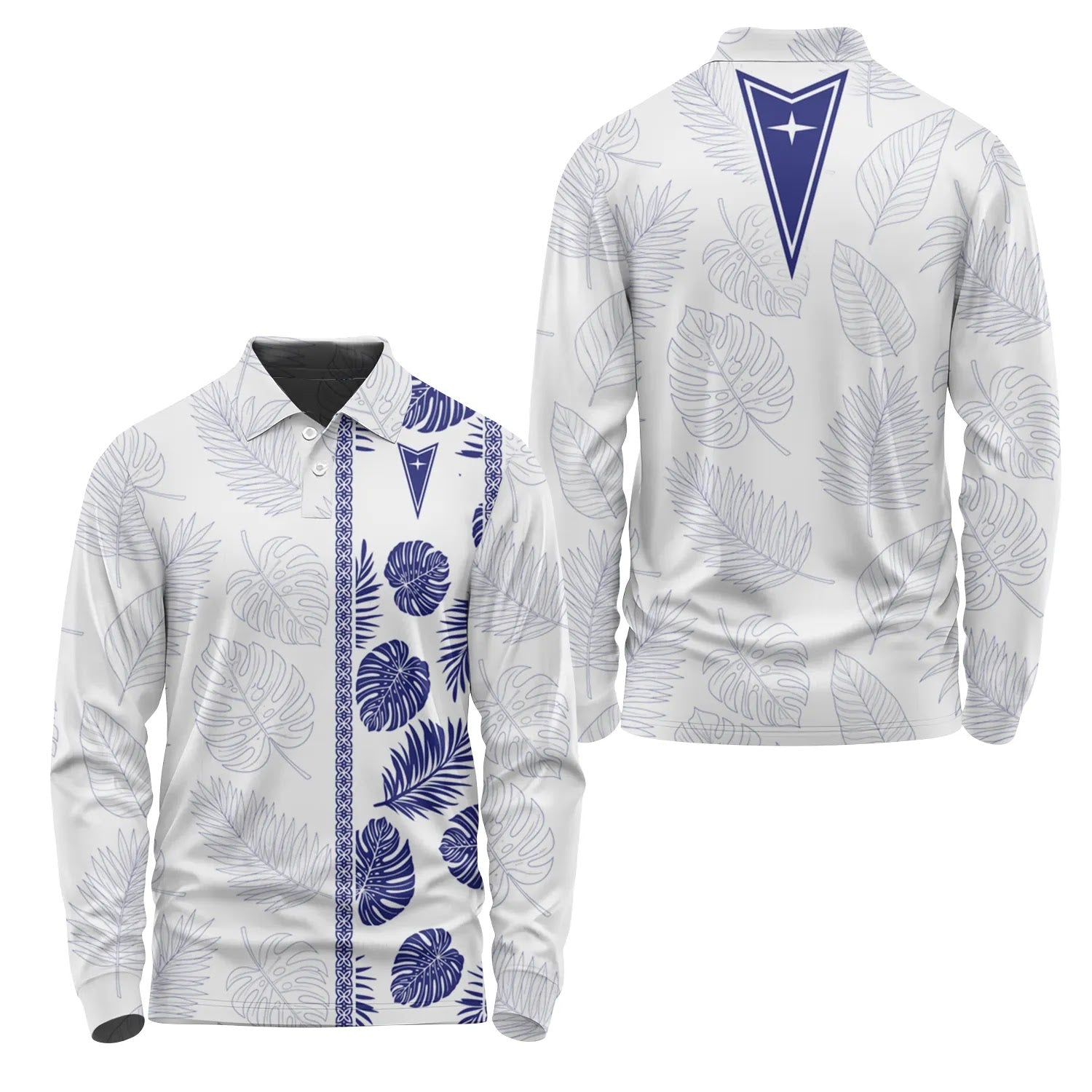 Pontiac Long Sleeve Polo SHW023