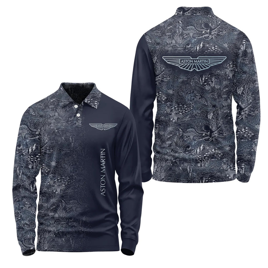 Aston Martin Long Sleeve Polo SHW006