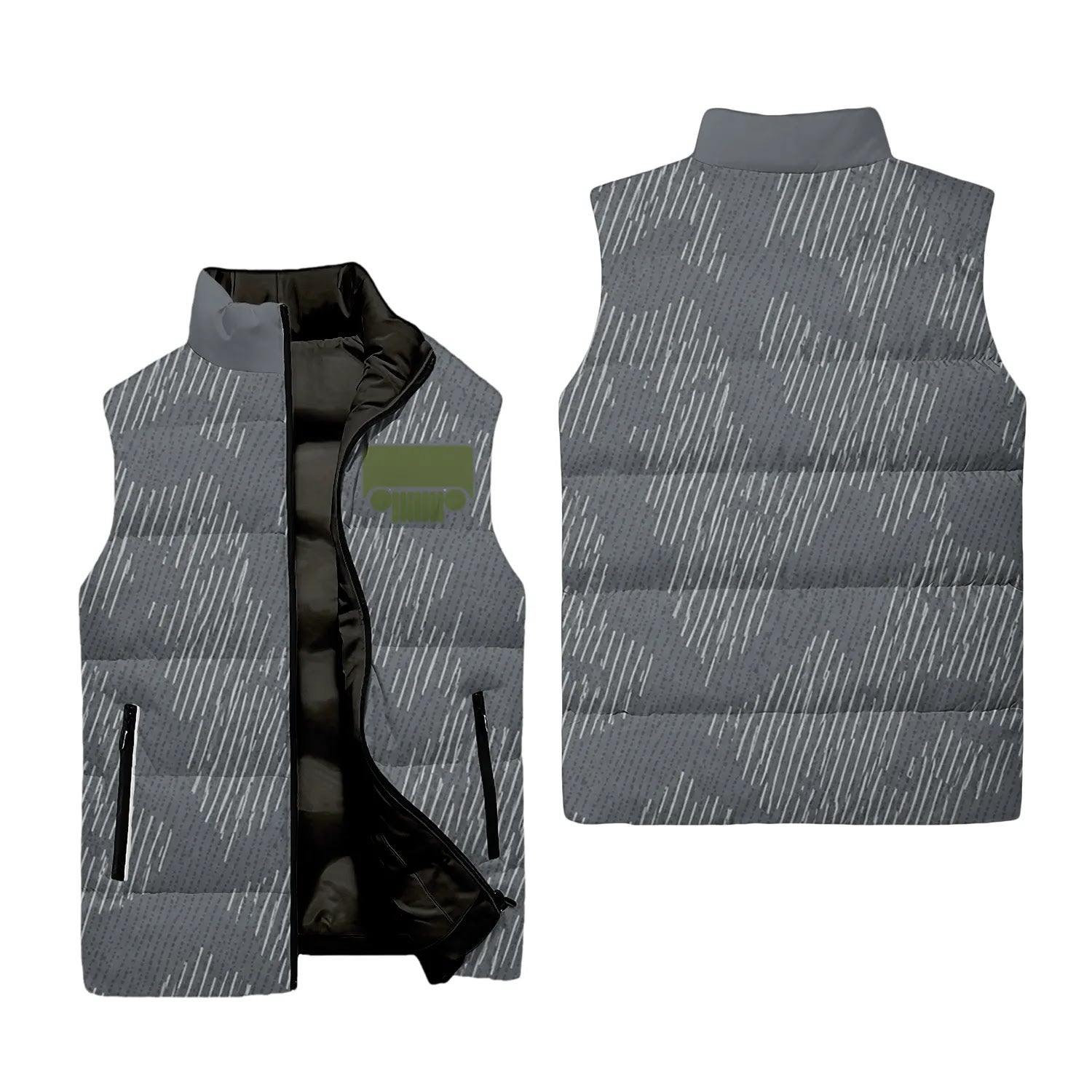 Jeep Sleeveless Puffer Jacket SC114