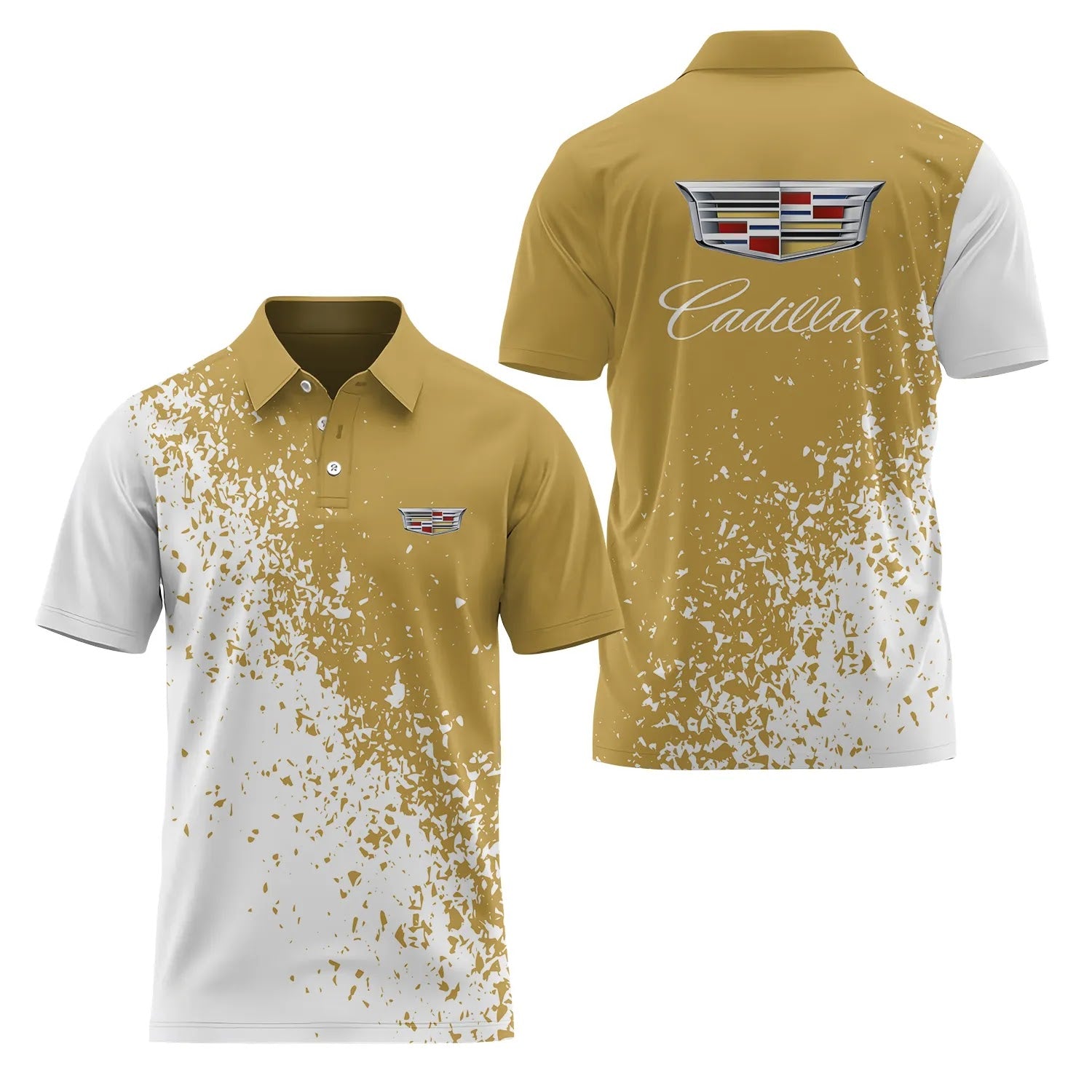 Cadillac Short Sleeve Polo SC070