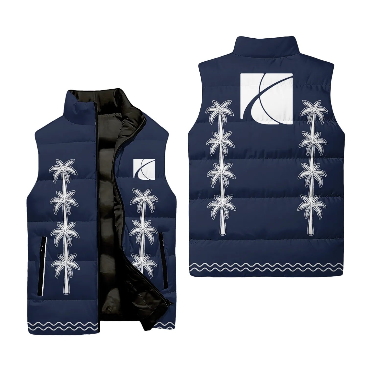 Saturn Sleeveless Puffer Jacket SHW065