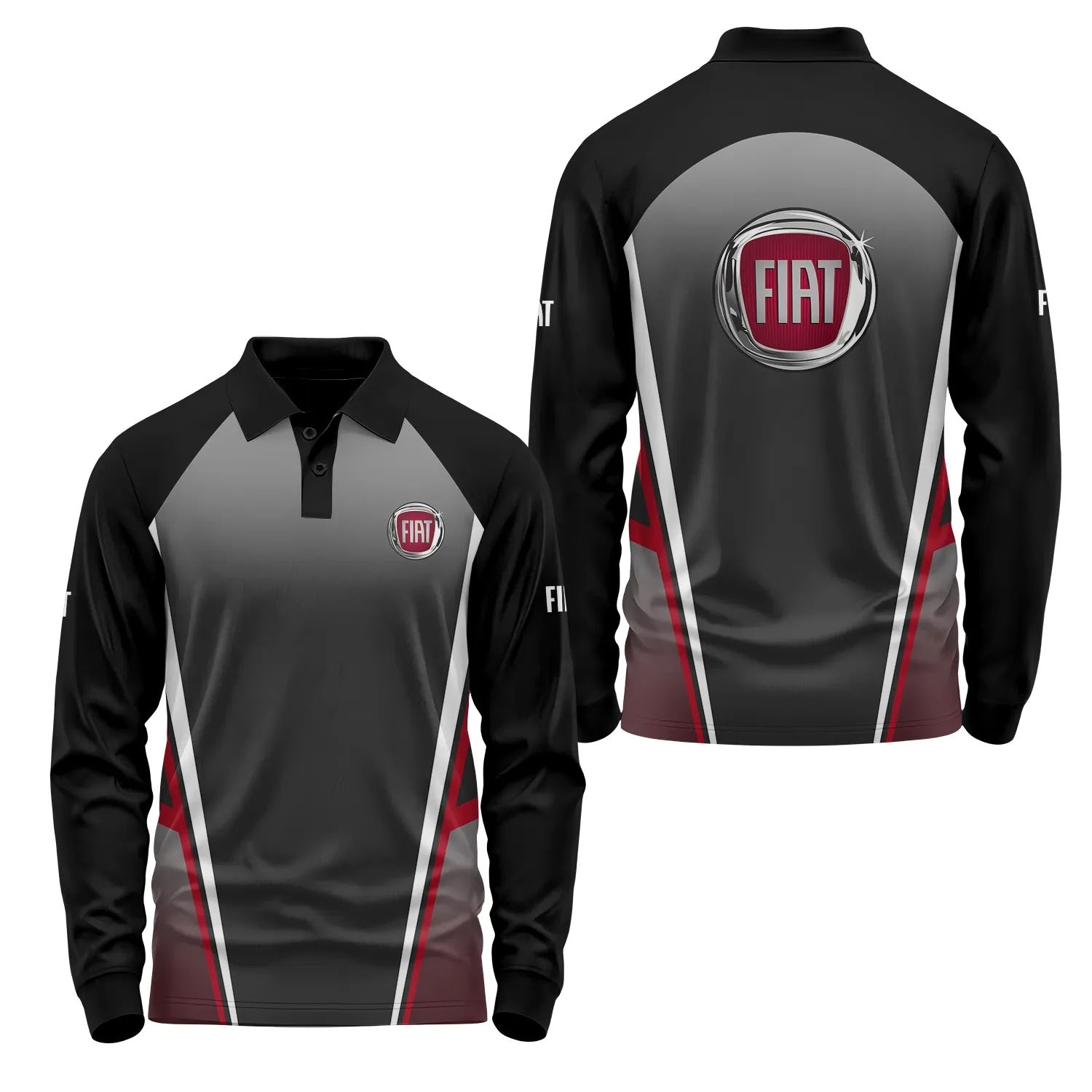 Fiat Long Sleeve Polo SC037
