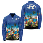 Hyundai Long Sleeve Polo SHW005