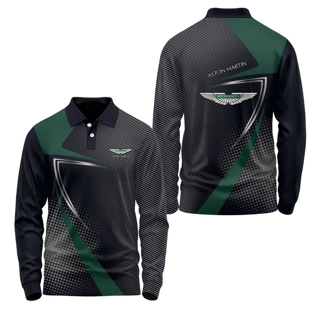 Aston Martin Long Sleeve Polo SC059