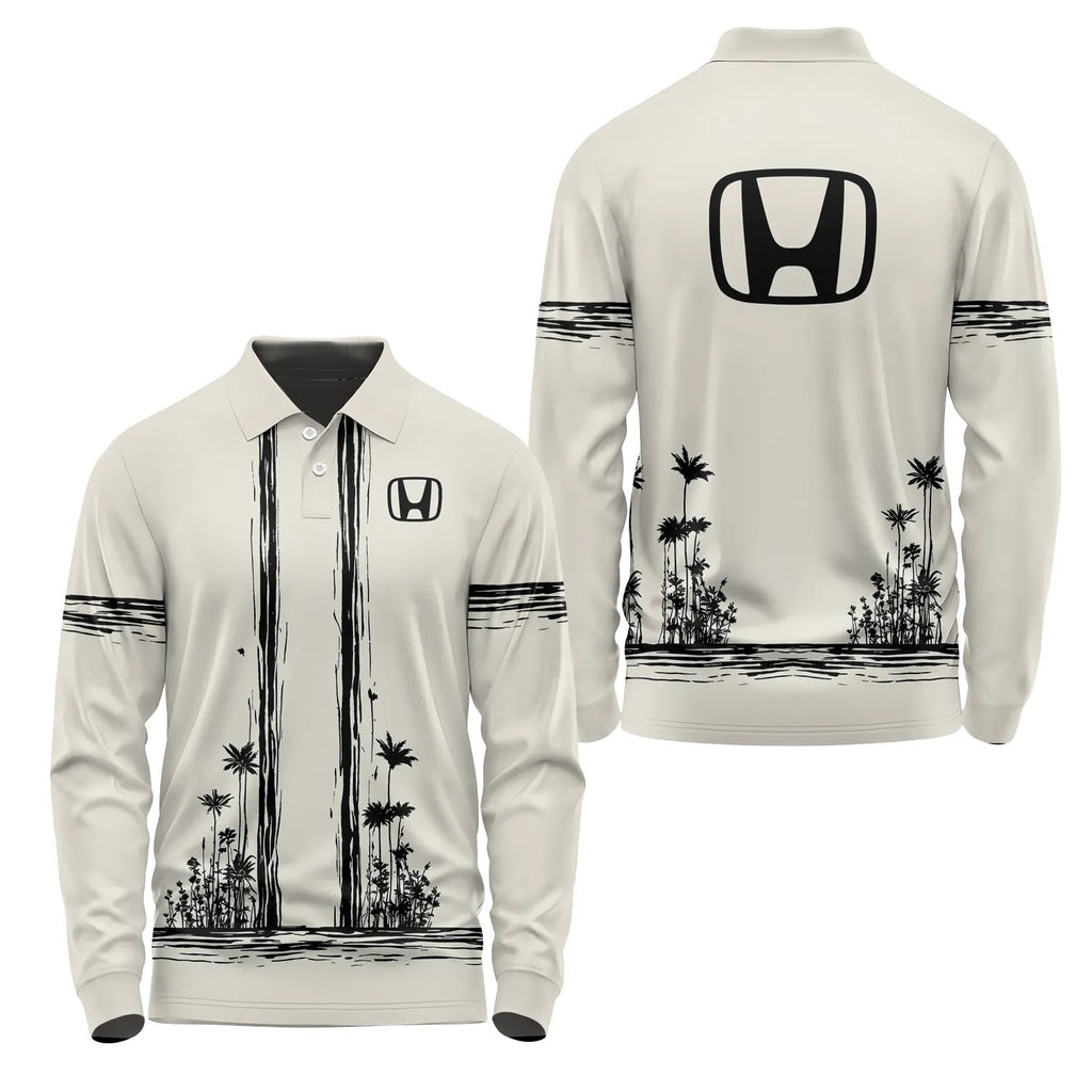 Honda Long Sleeve Polo SHW043
