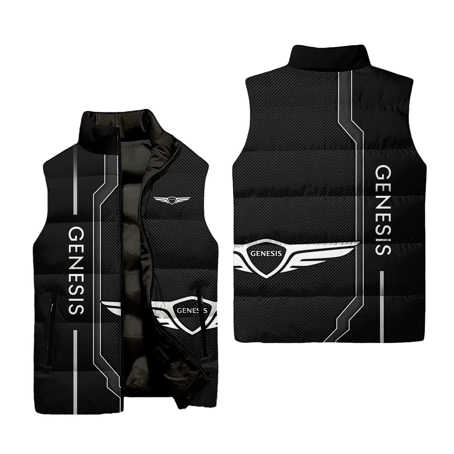 Genesis Sleeveless Puffer Jacket SC042