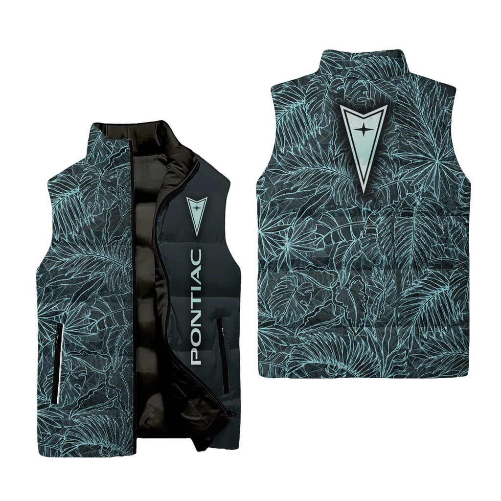 Pontiac Sleeveless Puffer Jacket SHW008