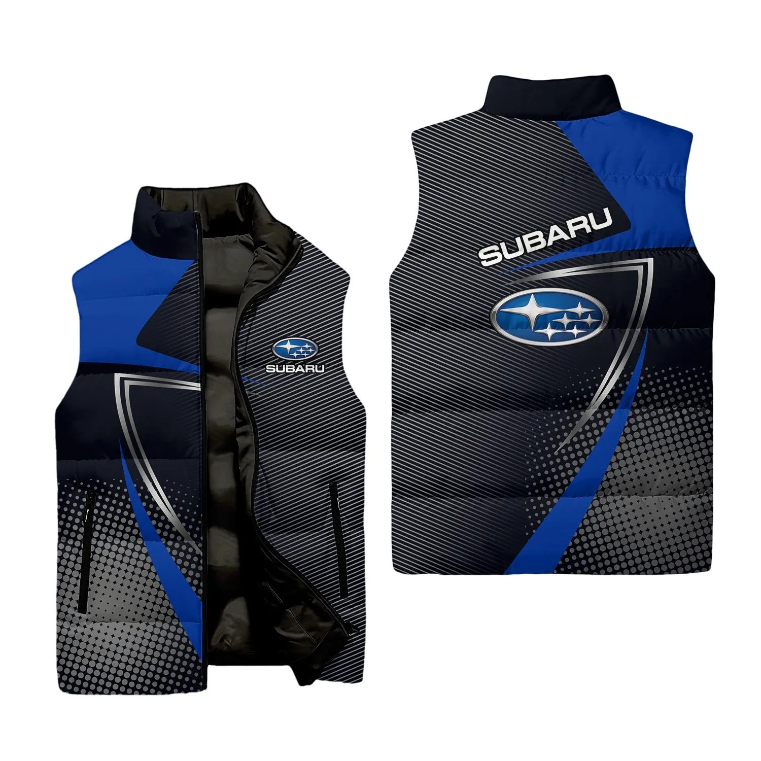 Subaru Sleeveless Puffer Jacket SC059