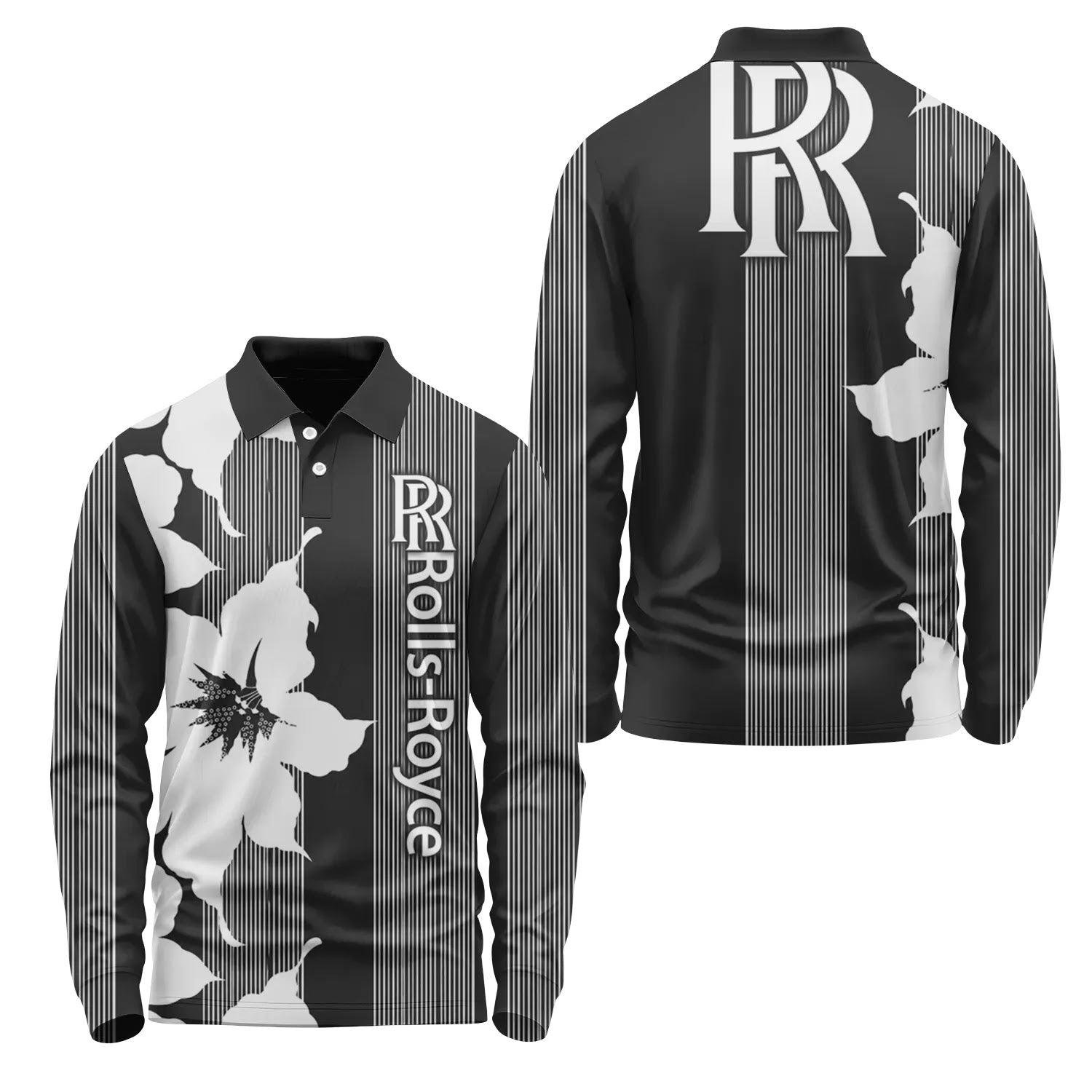 Rolls-Royce Long Sleeve Polo SHW039