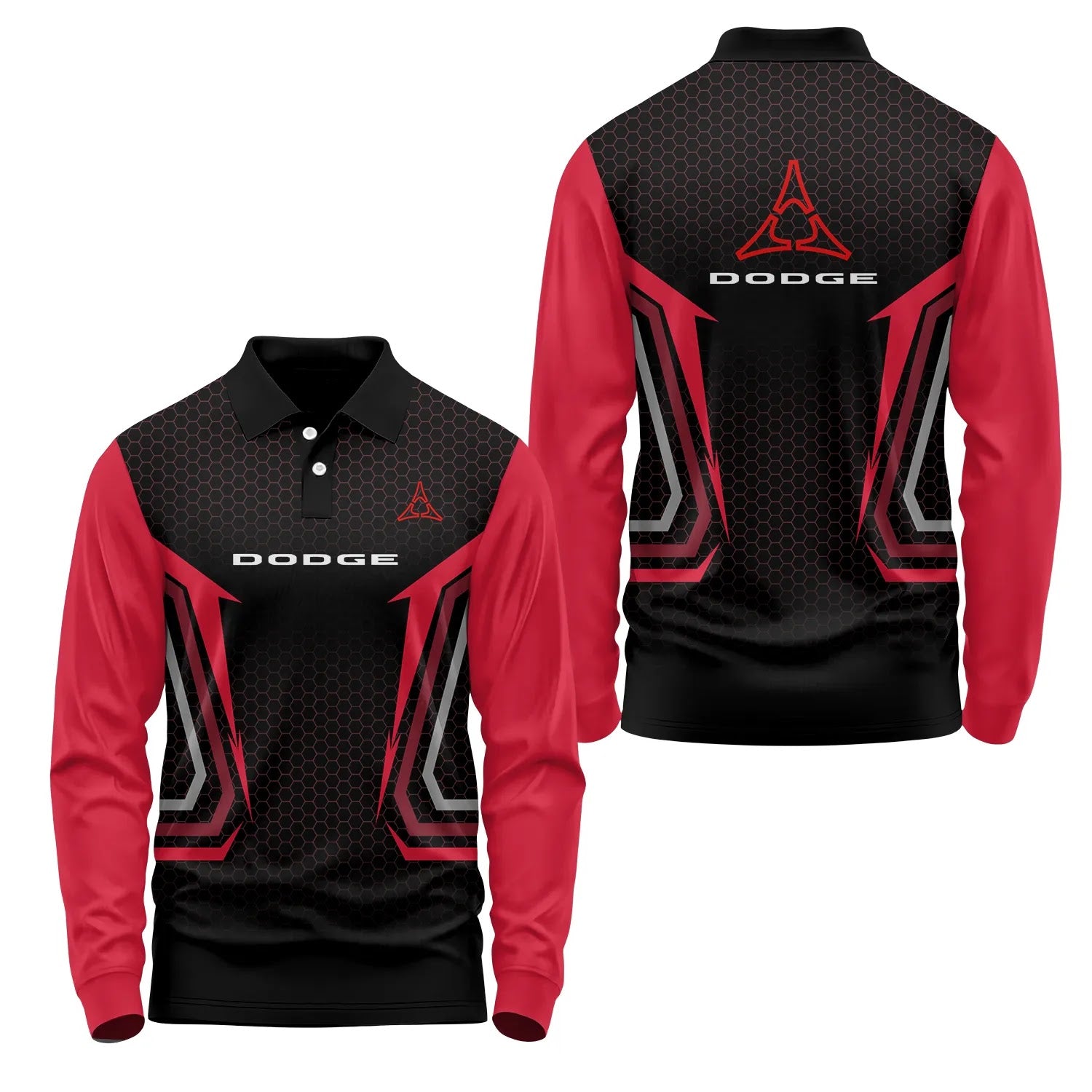Dodge Long Sleeve Polo SC075