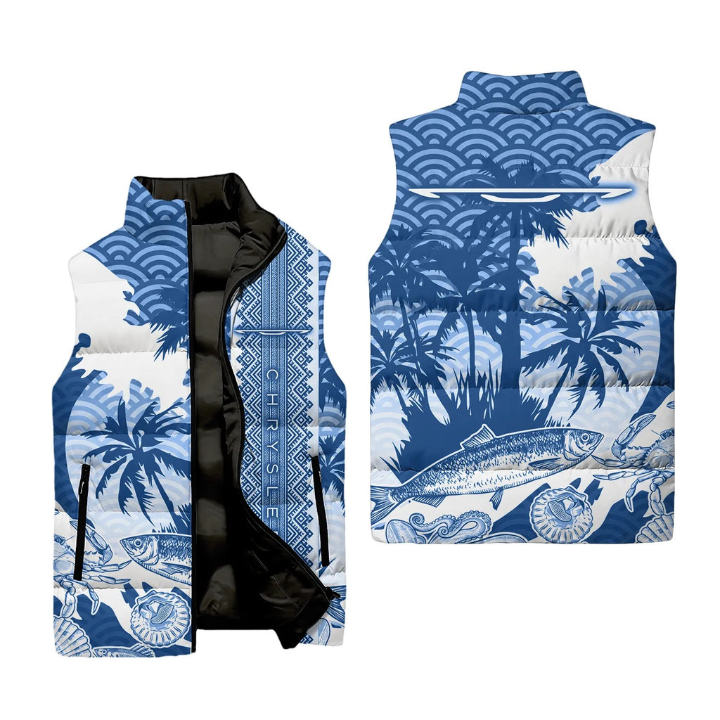 Chrysler Sleeveless Puffer Jacket SHW038