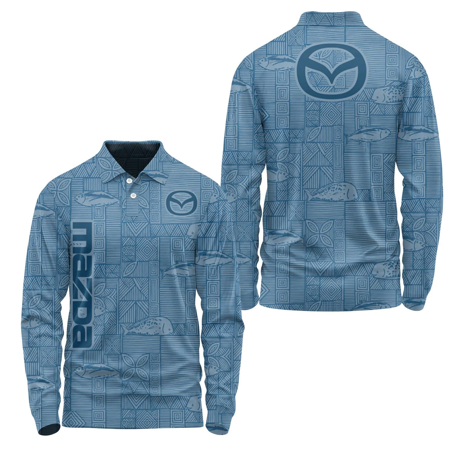 Mazda Long Sleeve Polo SHW012
