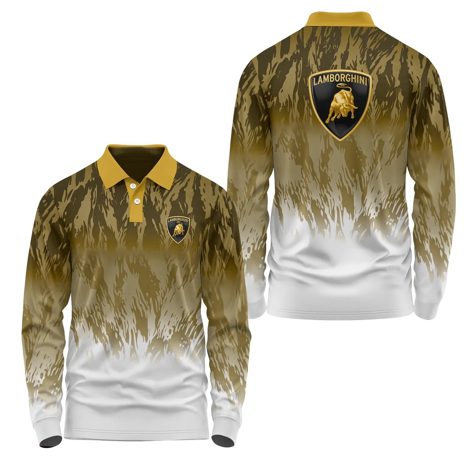 Lamborghini Long Sleeve Polo SC069