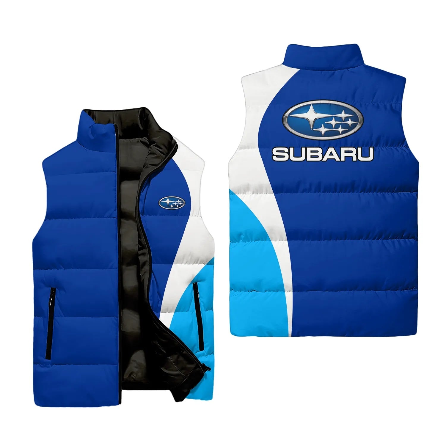 Subaru Sleeveless Puffer Jacket SC073