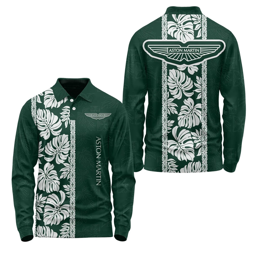Aston Martin Long Sleeve Polo SHW046