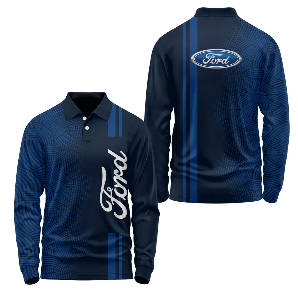 Ford Long Sleeve Polo SC084