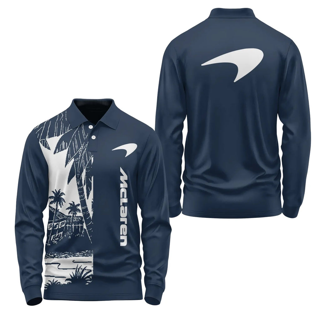 McLaren Long Sleeve Polo SHW031