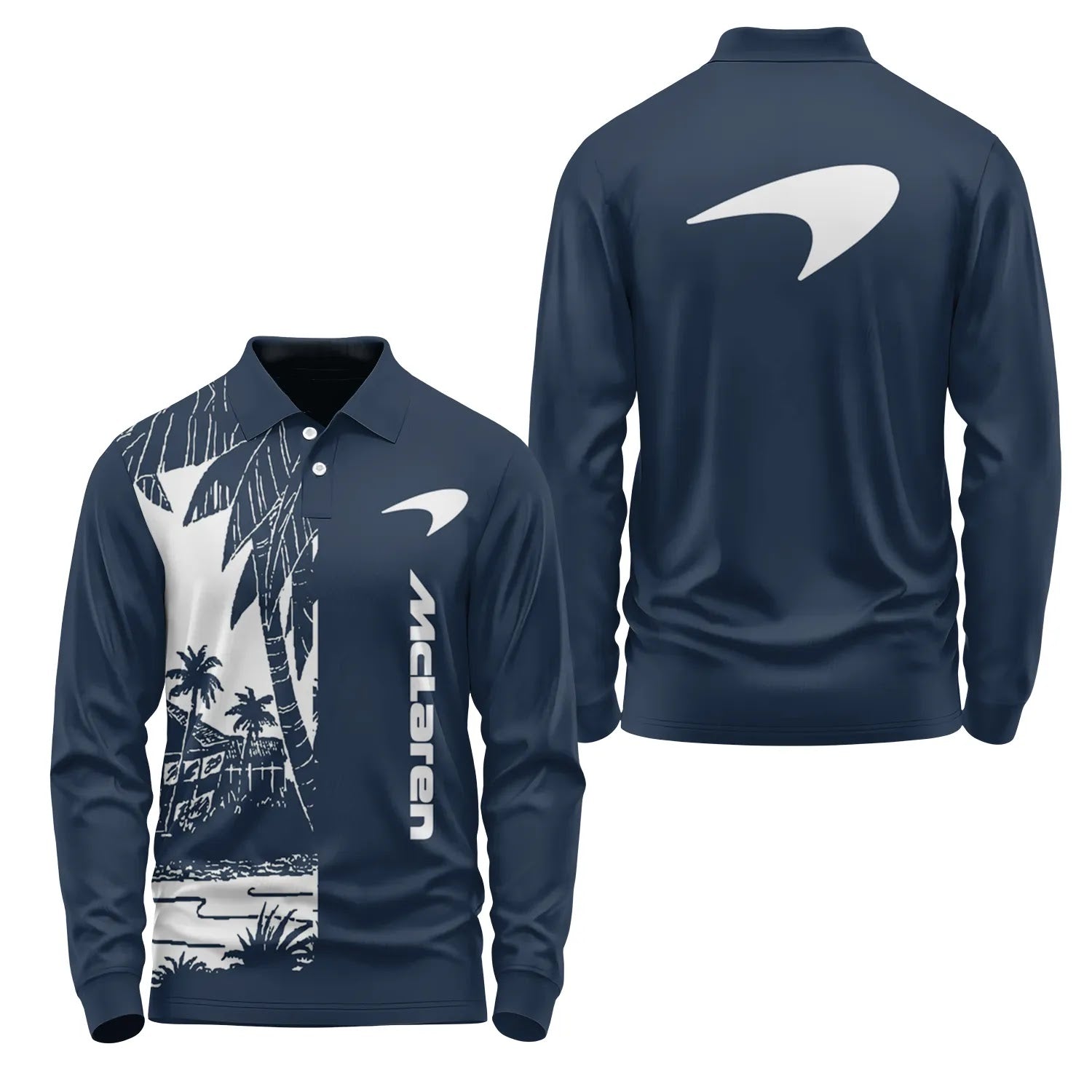 McLaren Long Sleeve Polo SHW031