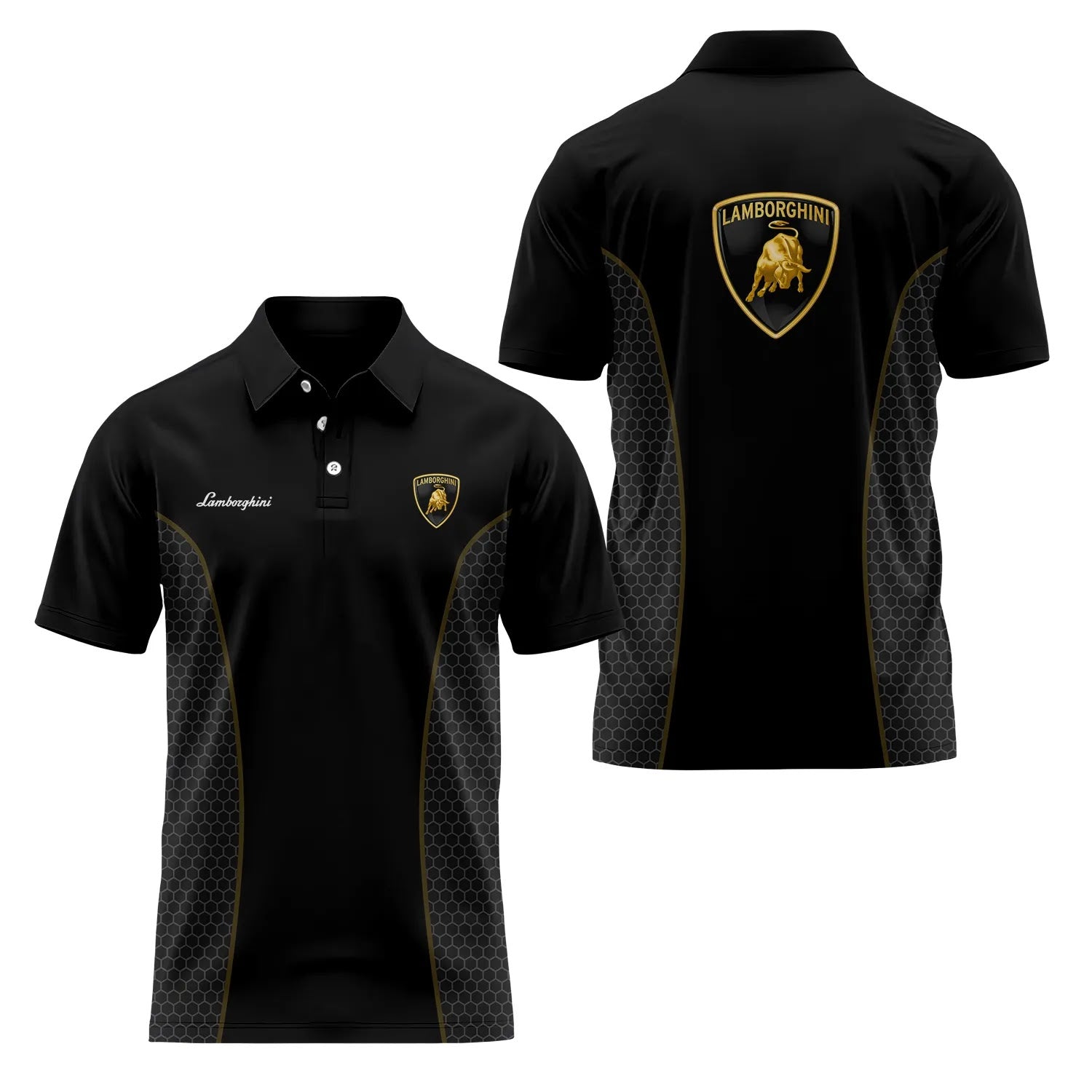 Lamborghini Short Sleeve Polo SC072