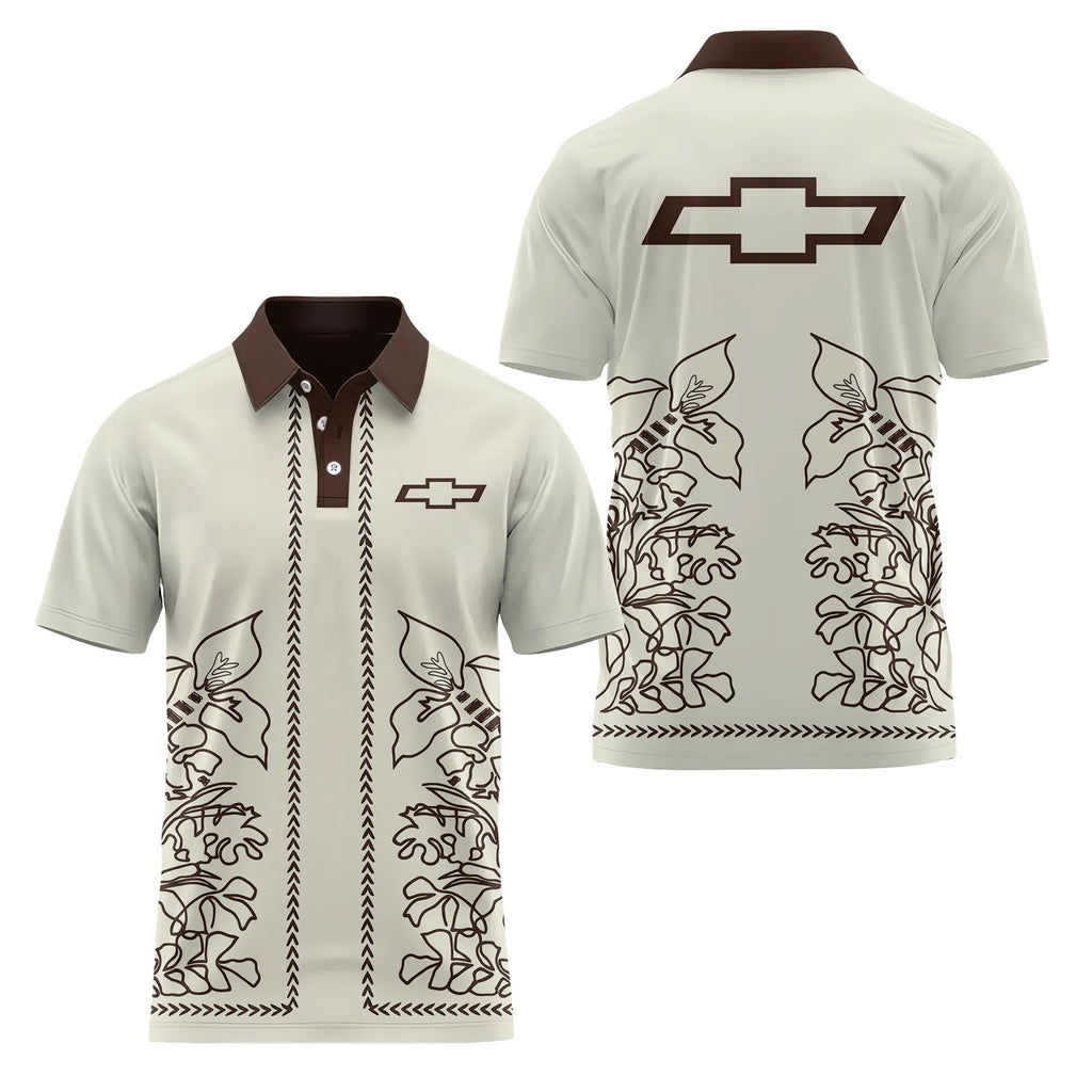 Chevrolet Short Sleeve Polo SHW064