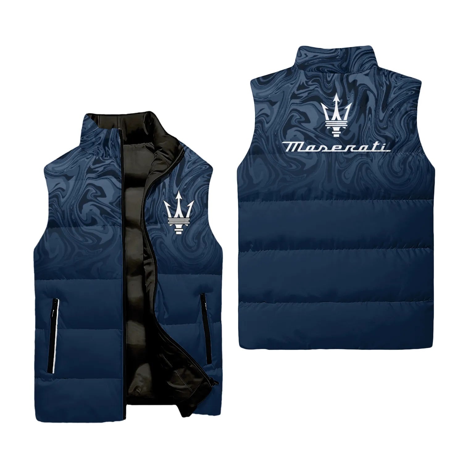 Maserati Sleeveless Puffer Jacket SC091