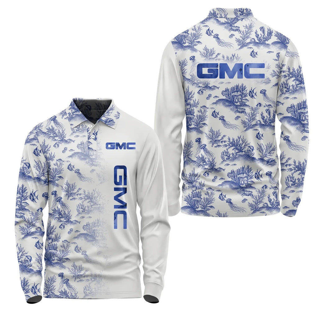 GMC Long Sleeve Polo SHW009