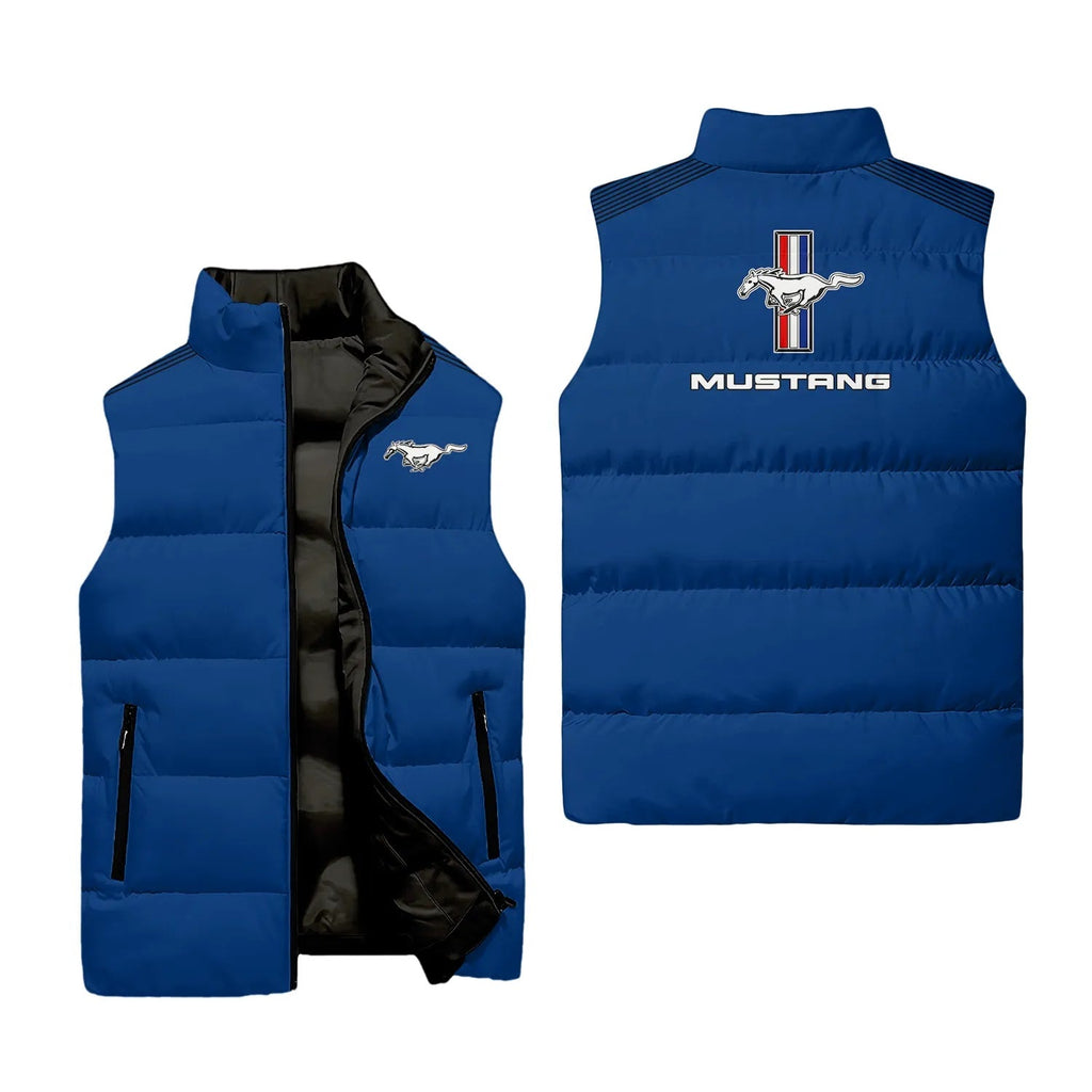 Ford Mustang Sleeveless Puffer Jacket SC057