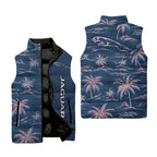 Jaguar Sleeveless Puffer Jacket SHW013