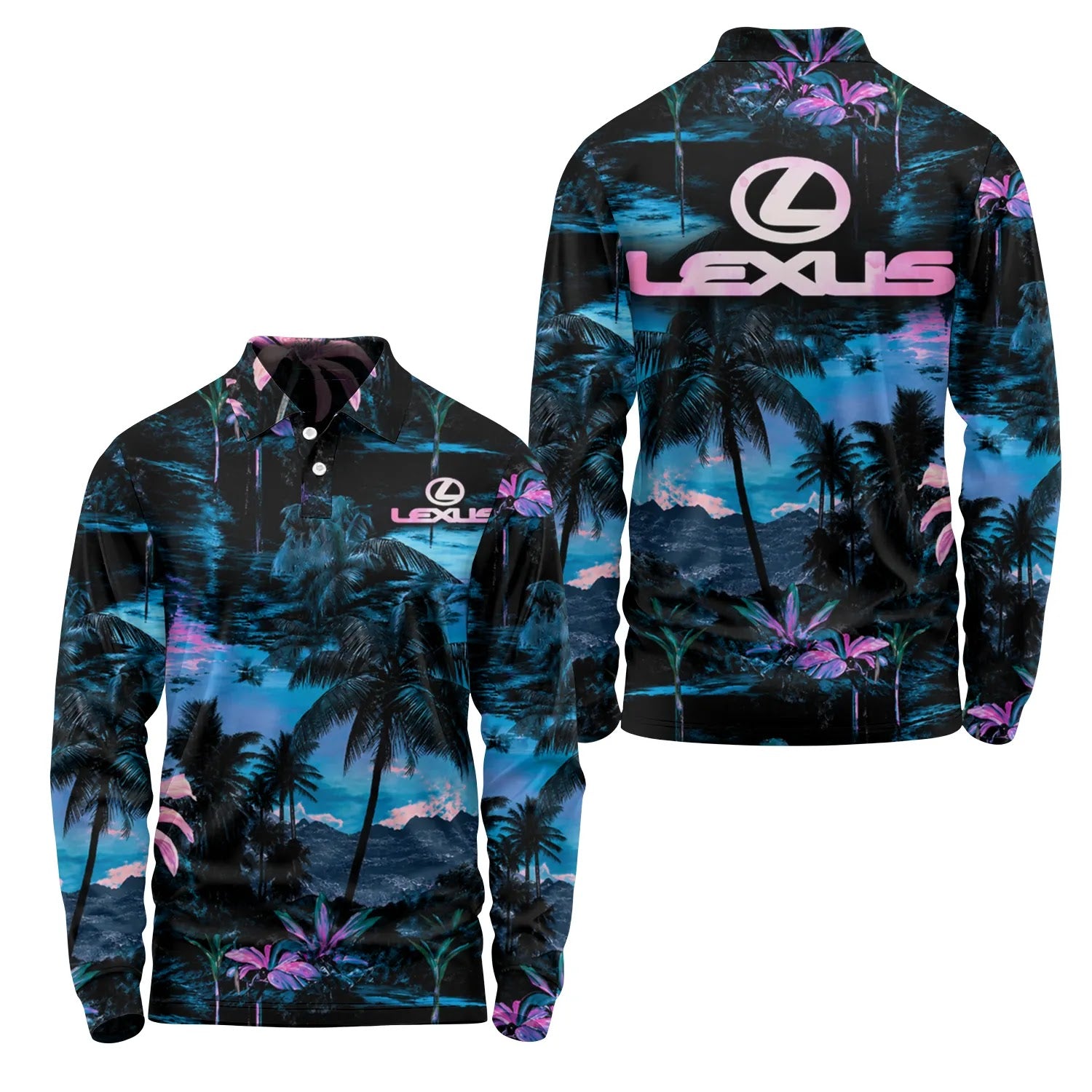 Lexus Long Sleeve Polo SHW002