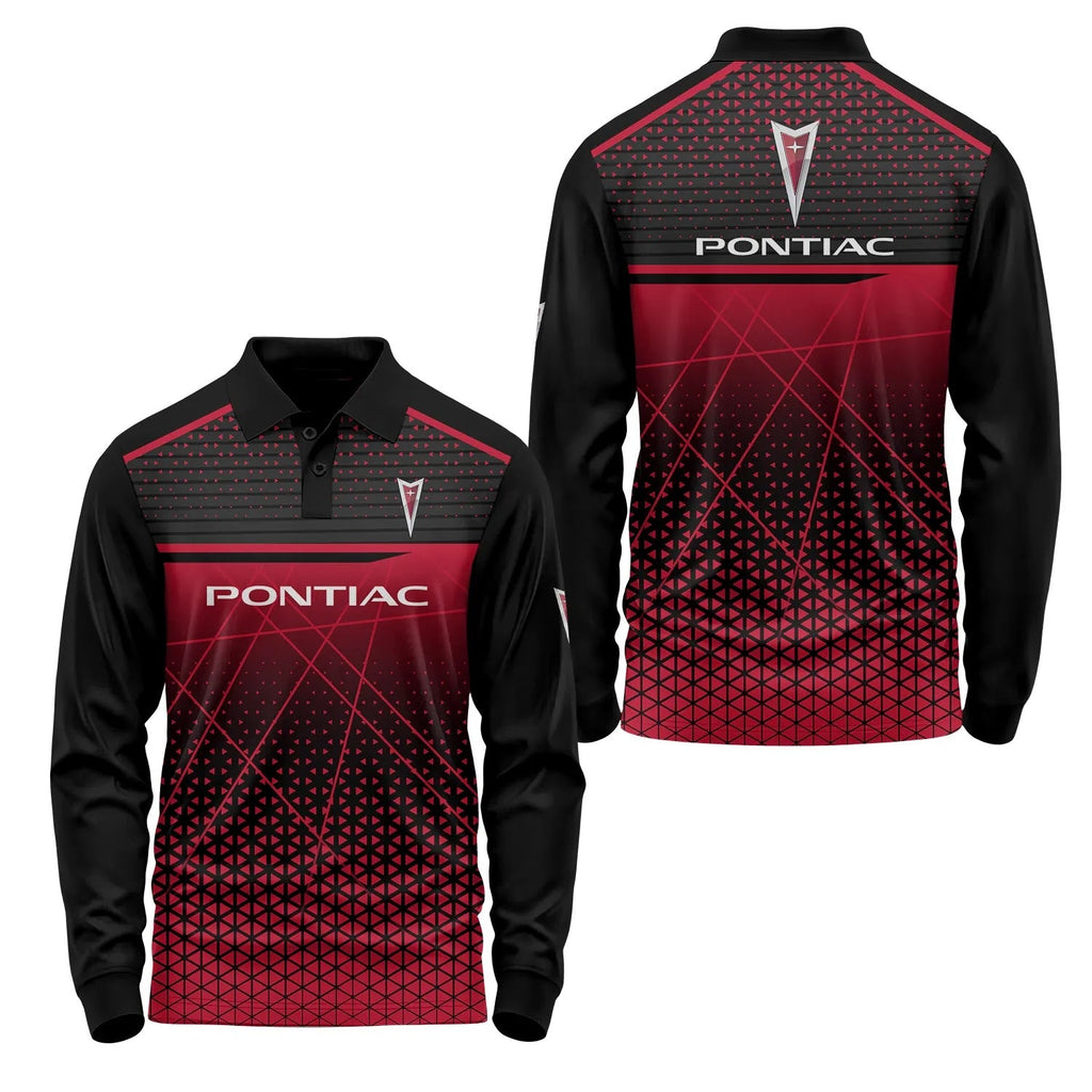 Pontiac Long Sleeve Polo SC047