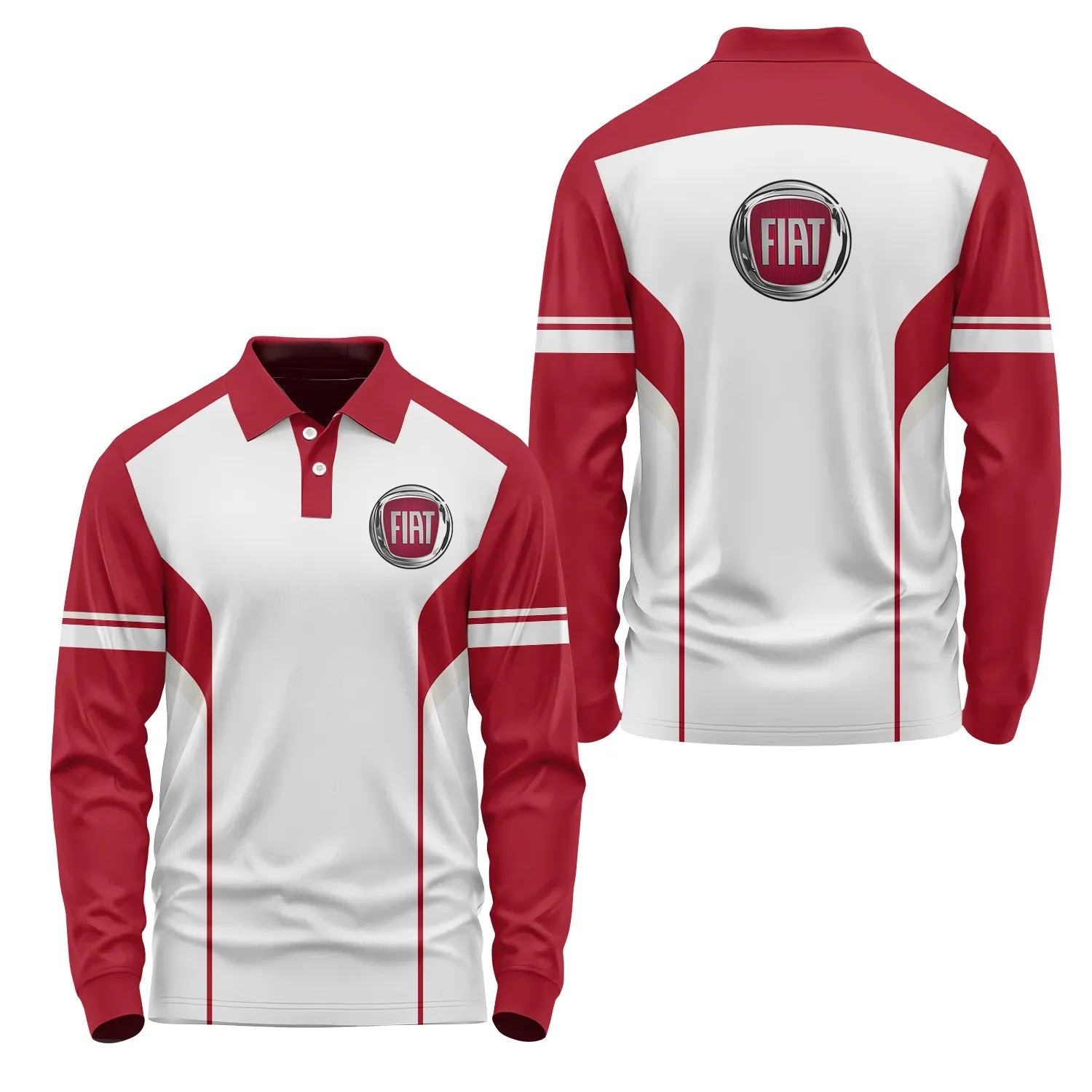 Fiat Long Sleeve Polo SC113