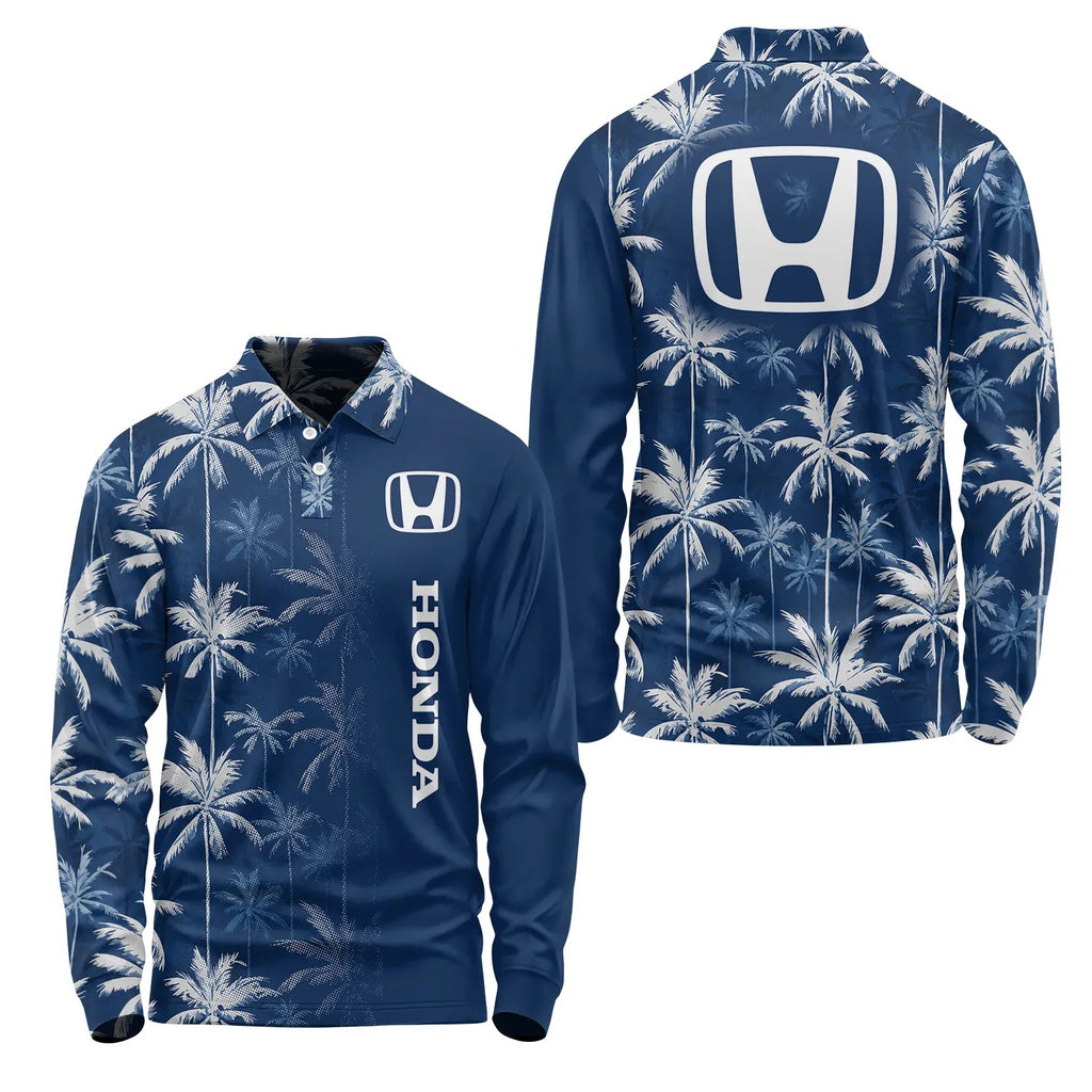 Honda Long Sleeve Polo SHW032