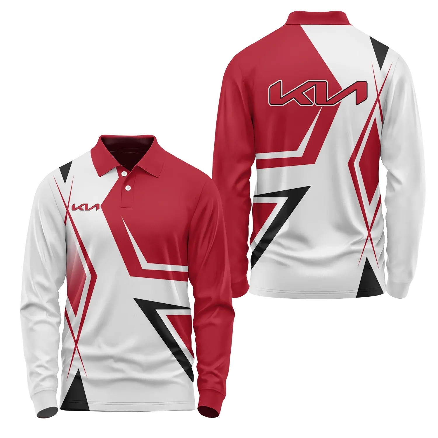 Kia Long Sleeve Polo SC080